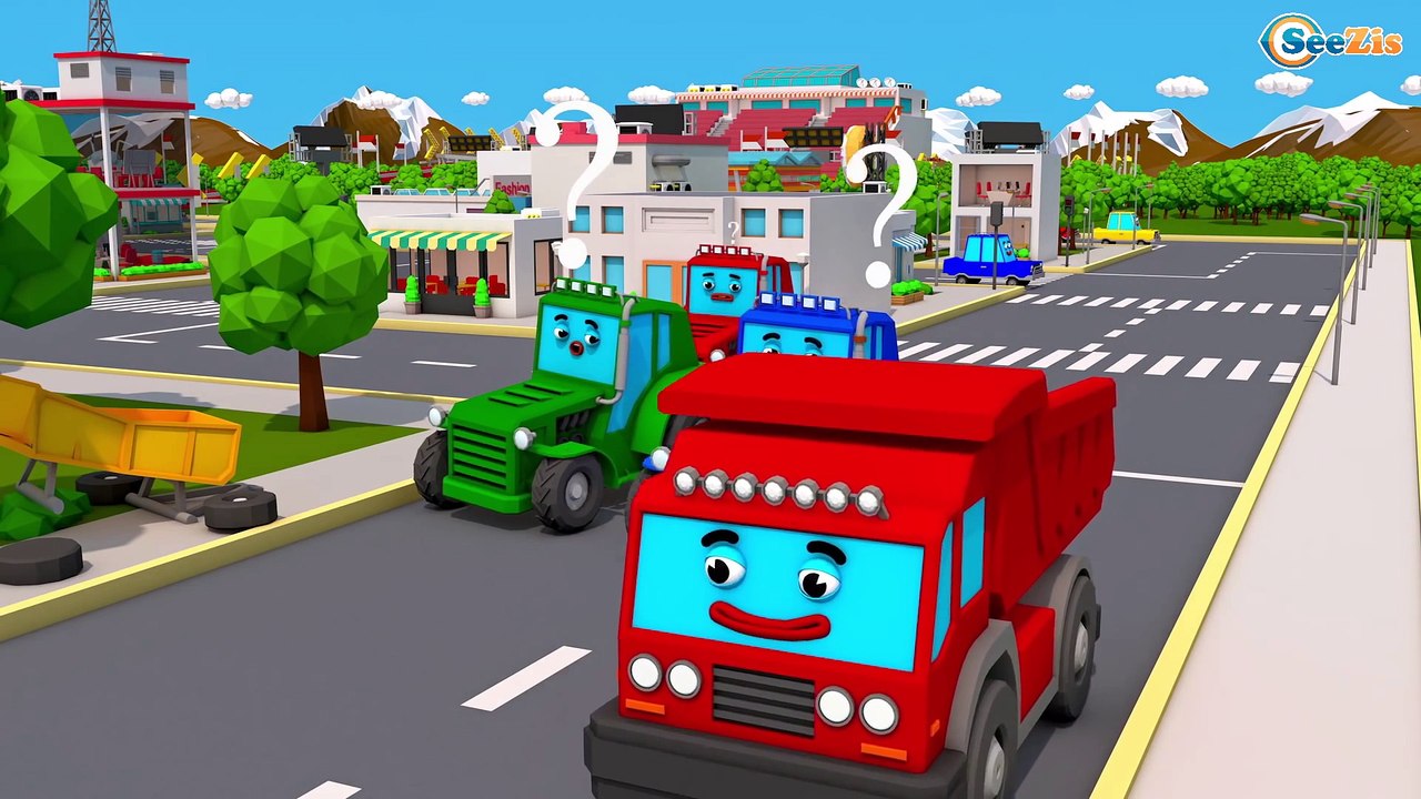 Trator e Caminhão para Crianças  Desenhos animados carros bebês compilação  de 54 carro desenho – Видео Dailymotion