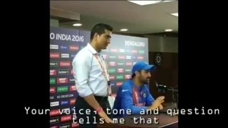 Dhoni Slams Media After India Bangladesh Cricket Match