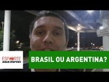 Torcedores portenhos arriscam seu palpite para Brasil vs. Argentina l Jovem Pan