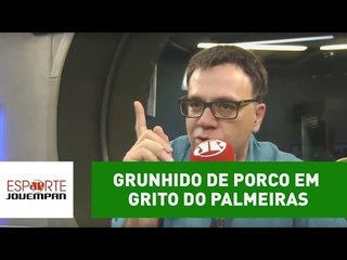 Grunhido de porco em grito do Palmeiras? Só com Mauro Beting