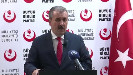 Destici: "Kılıçdaroğlu'nun Vekilleri Bu Şekilde Genelleştirmesinin Doğru Olmadığını Düşünüyorum"