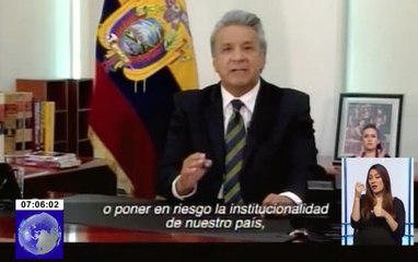 Presidente Moreno no descarta consulta popular en el país