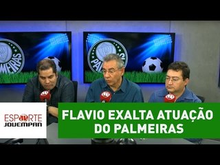 Flavio exalta atuação do Palmeiras no Horto: "time frio"