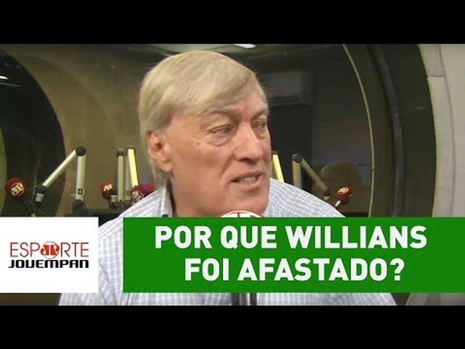 Por que Willians foi afastado pelo Corinthians?