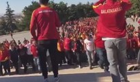 Galatasaray taraftar grubu UltrAslan'dan tekbirli Anıtkabir ziyareti