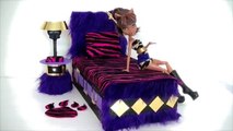 Lit artisanat poupée haute monstre recyclage tutoriel Loup Clawdeen simplekidscrafts