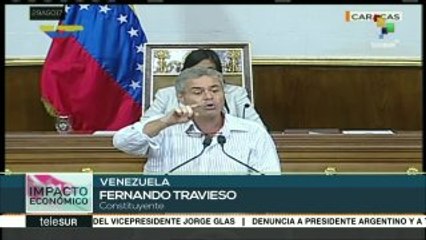Constituyente destaca enormes reservas petroleras de Venezuela