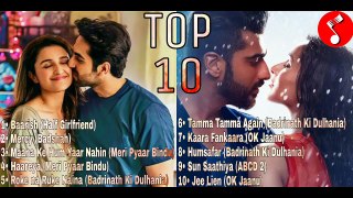 ToP 10 Hindi Songs 2017 April (Bollywood)