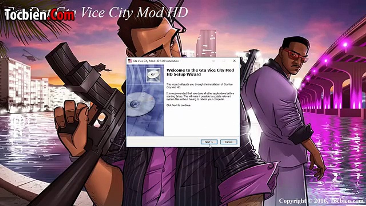 HƯỚNG DẪN TẢI VÀ CÀI ĐẶT GTA VICE CITY MOD SIÊU XE HD (CƯỚP ĐƯỜNG PHỐ)