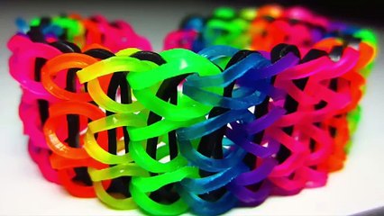 Hermoso brazalete de goma se pega en las pulseras de tirachinas o máquina rezinochek RAINB