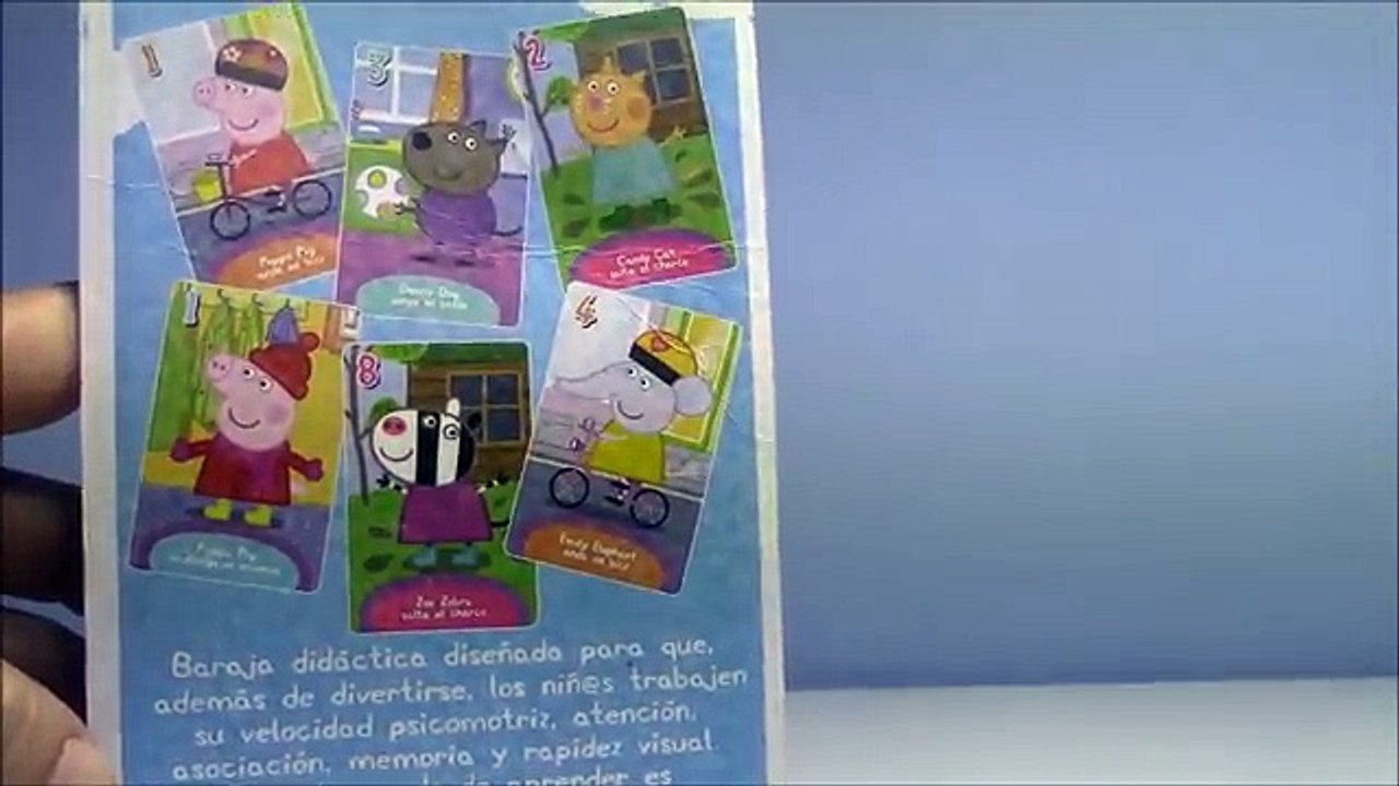 Cartes géant porc en jouant Peppa jeu Peppa Peppa jouets lettres géantes