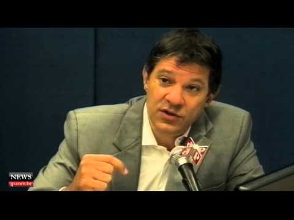 Fernando Haddad fala sobre transporte, pedágio urbano e bicicletas