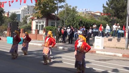 Kırıkkale'de 30 Ağustos Coşkusu, Şehitlikte Duygusal Anlar