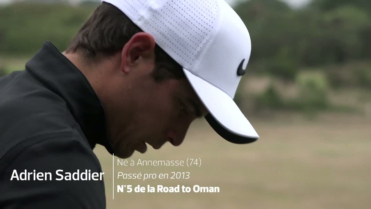 GOLF - Challenge Tour : Adrien Saddier, la swing séquence