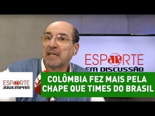 Wanderley: "Colômbia fez mais pela Chape que times do Brasil"