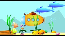 Pulpo dibujos animados para Aprender Acerca de Mar animales en el Mar