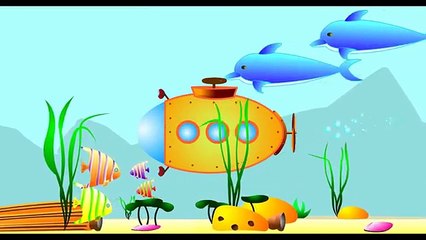 Pulpo dibujos animados para Aprender Acerca de Mar animales en el Mar