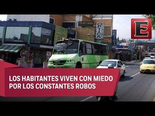 Los asaltos se vuelven una constante en Atizapán