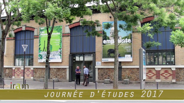 Bande annonce de la journée d'étude Iram - 2017