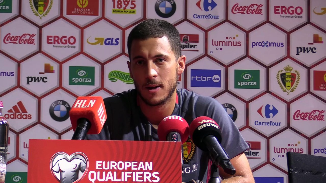 ​Eden Hazard: "Oui j'ai pensé à ne pas venir pour avoir des jours de repos"