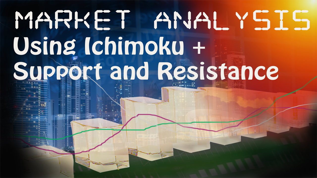 Forex Trading,  Market Forecast –  Ichimoku Basics + Support / Resistance