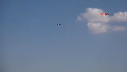 Gaziantep' Te Drone ile Trafik Denetimi