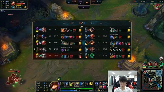 (Eng sub)This Looks Like A Teemo Game? Faker Picks Mid Teemo In Challenger Ranked Game?! [