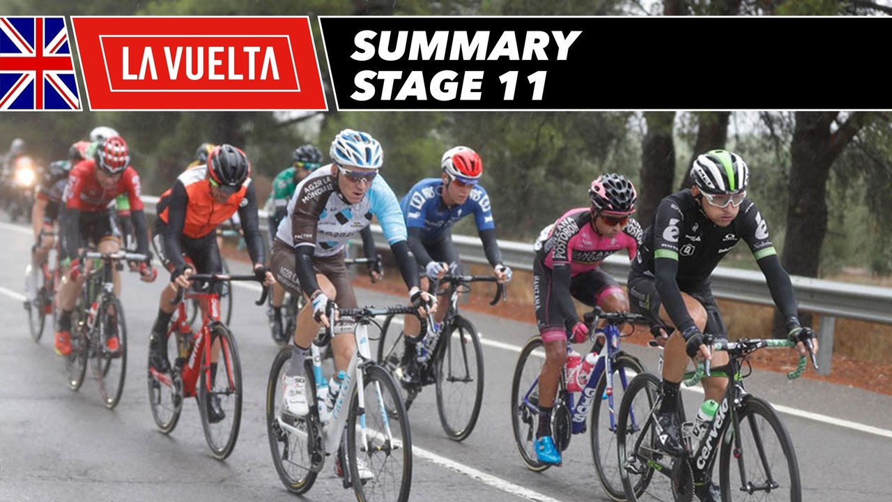 Summary - Stage 11 - La Vuelta 2017