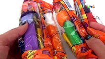 Pez Dispenser Halloween Candy Collection With Witch, Ghost, Vampire, Pumpkin // TUYC Easte