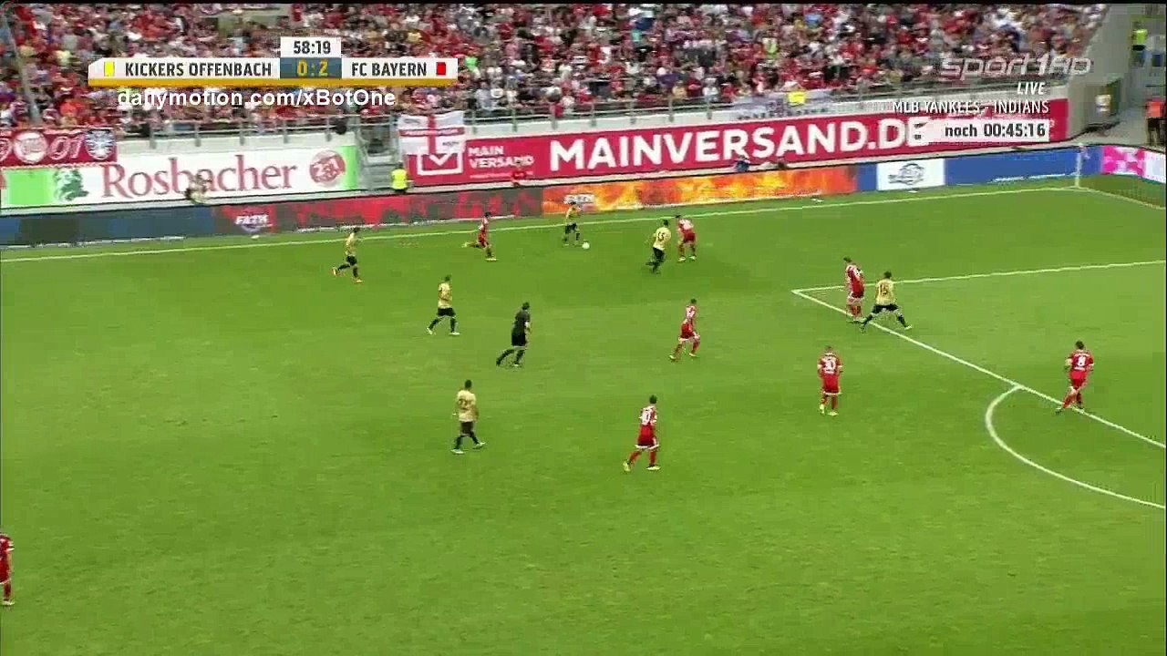 Kwasi Okyere Wriedt second Goal HD - Kickers Offenbach 0 - 3 Bayern Munich - 30.08.2017 (Full Replay)