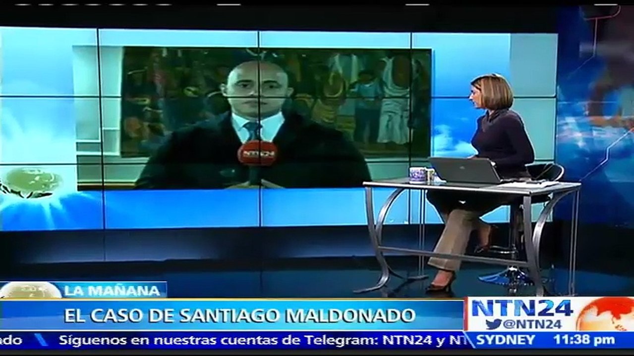 “Gendarmería argentina se llevó al artesano desaparecido Santiago Maldonado”: Angélica Mendoza
