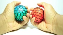 Et des balles enfants les couleurs des œufs pour enfants Apprendre engrener spongieux les tout-petits jouets avec Surprise f
