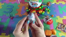 Des œufs déballage sur russe Kinder oeufs surprise 224 de version en ligne méga de surprise