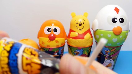 Et bulle par par tasses des œufs Mérou guppys m chiot empilage Surprise nickelodeon guppy funtoy