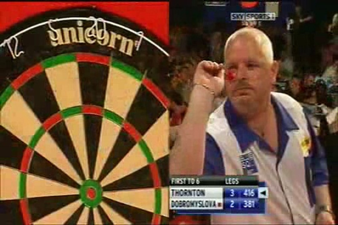 PDC Darts UK Open 2008 Day 1 - Thornton vs Dobromyslova