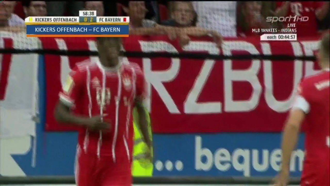 0-3 Kwasi Okyere Wriedt Second Goal - Kickers Offenbach 0 - 3  Bayern München  - 30.08.2017 [HD]