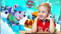 Mezcla cachorro patrulla de la serie de dibujos animados juego de todos en una fila en el HD de Rusia 2017