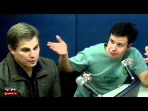 Edson Celulari e sobrinho Pedro Garcia emocionam platéia no Teatro Cultura Artística