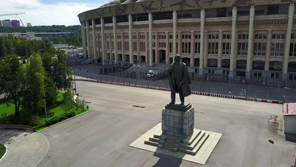 Football/WC-18: Moscow stadiums from above