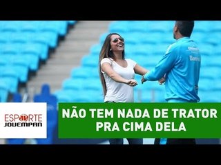 "Não tem nada de trator pra cima dela", avisa Renato sobre Carol