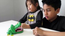 Игрушка Обзор крокодил Дантист Семья весело игра для Дети яйцо сюрприз томас и друг