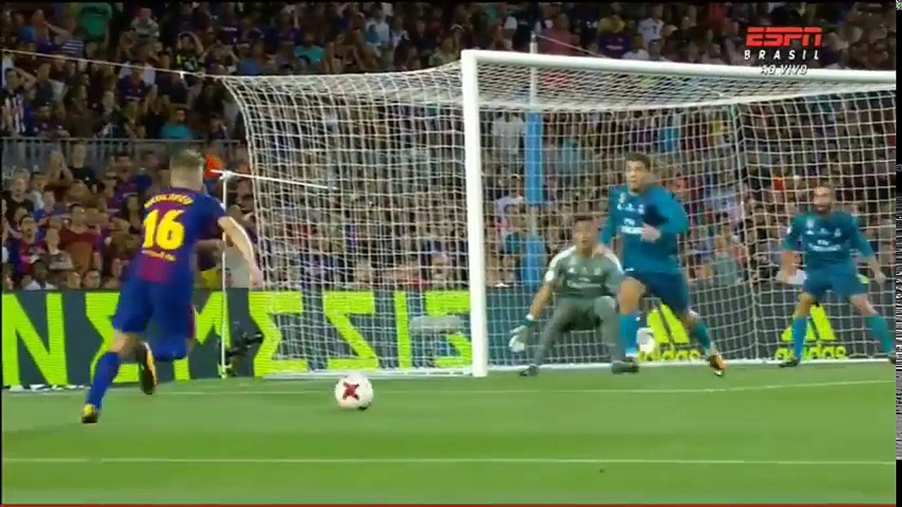 El Clasico - SuperCopa 2017-08-13 - Barcelona vs Real Madrid - Highlights