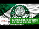 Guerra, Borja e Felipe Melo vão reforçar o Palmeiras em 2017?