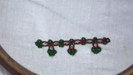 Hand Embroidery Design of Kolkatta Kutch Work