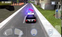 Androide coche jugabilidad Policía simulador remolque 3D