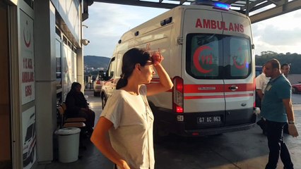 Patpat uçuruma yuvarlandı... Yaralılar var....