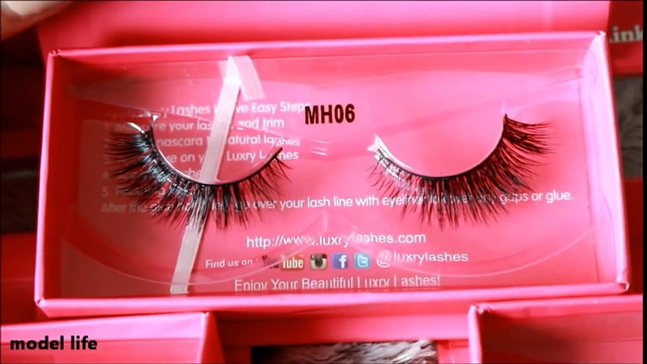 WING LINER _ EYEBROW _ EYELASH TUTORIAL FT_ LUXRYLASHES_com