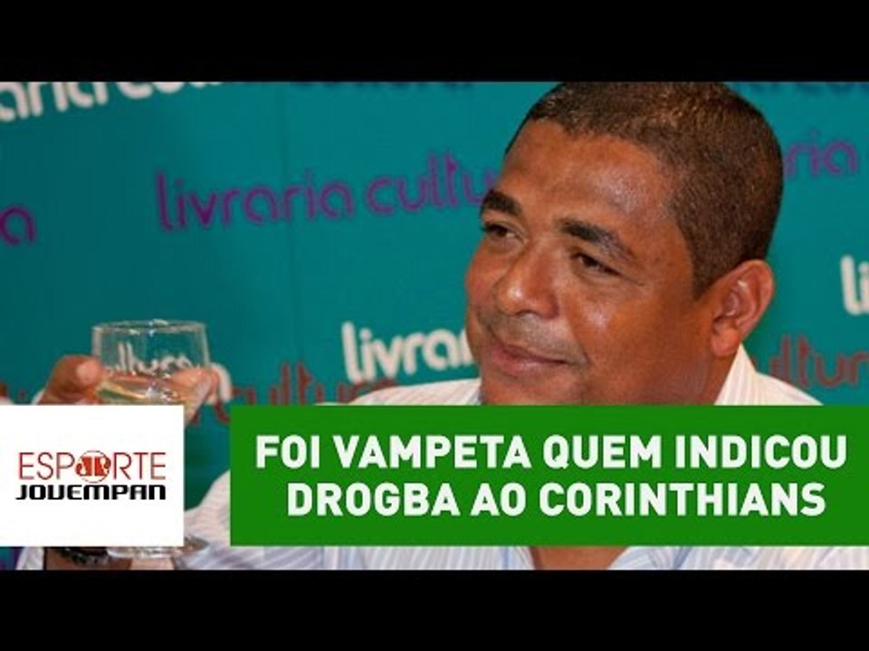 Foi Vampeta quem indicou Drogba ao Corinthians