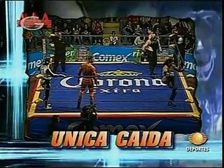 AAA-Sin Limite  2009.07.17  Irapuato  05 Cibernetico, La Parka & Marco Corleone vs. Electroshock & La Hermandad Extrema
