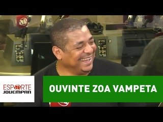 Ouvinte zoa Vampeta: "indicar o Drogba para o Corinthians?"